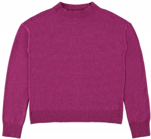 NLFNONETTE LS SHORT KNIT ROSE VIOLET