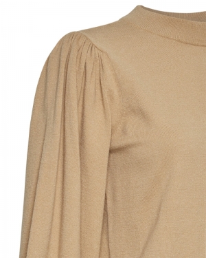 TALMA HELENA LS PULL TRAVERTINE