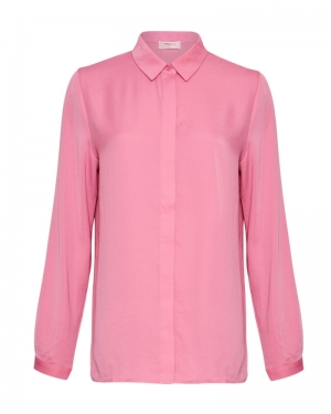 BLAIR SEASONAL POLYSILK SKIRT ROSE OF SHARON