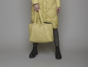 NYLON SHOPPER LEAK GREEN