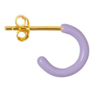 Color Hoop 1 Pcs-Enamel purple