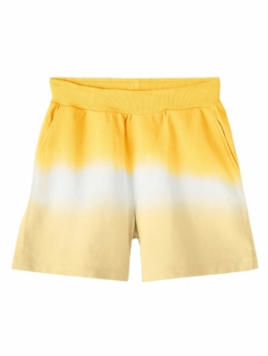 NKFJEMSI SWEAT SHORTS ASPEN GOLD