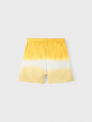 NKFJEMSI SWEAT SHORTS ASPEN GOLD