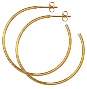 Non Hoops Large Pair Gold gold plated