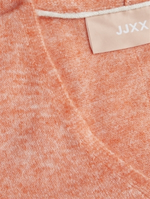 JXLICA DIVERSE V-NECK KNIT PEACH ECHO