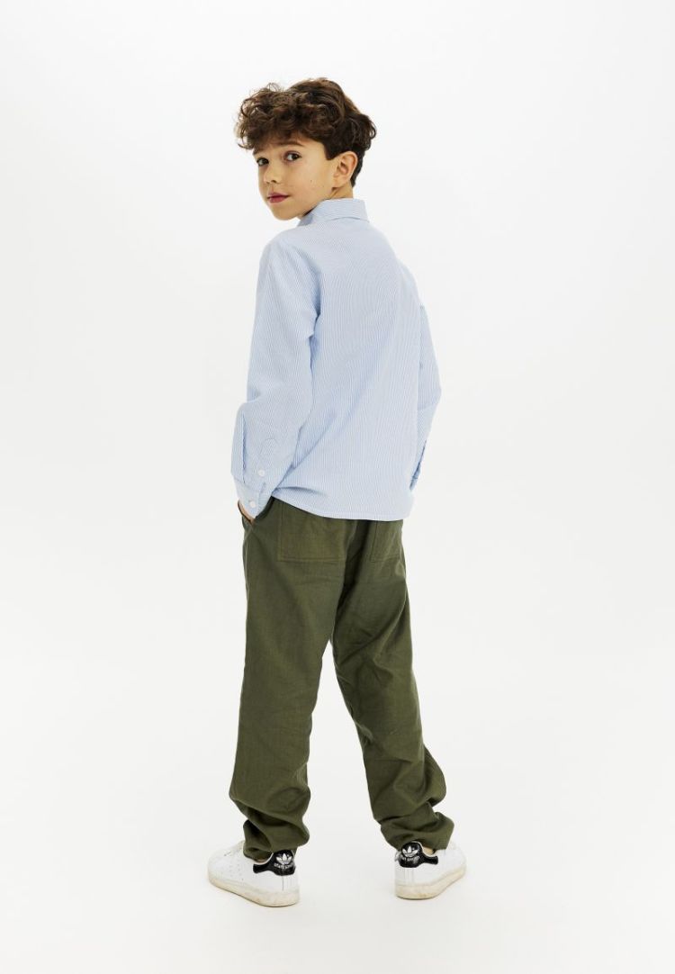 TNMICHAEL L_S SHIRT BRIGHT WHITE ST