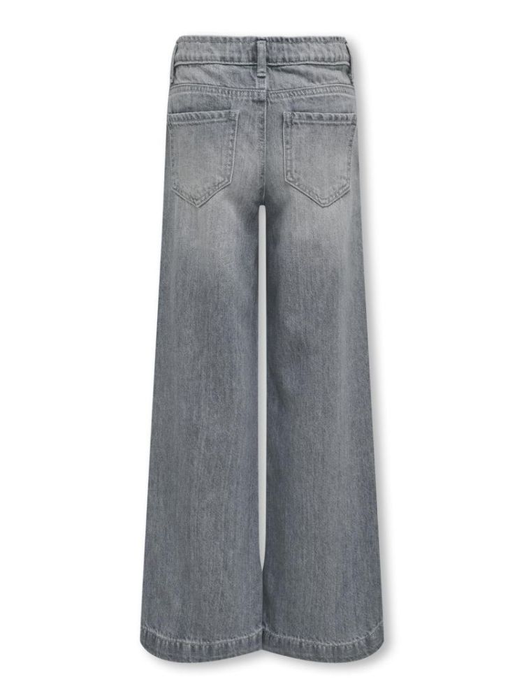 KOGCOMET WIDE LEG DNM MEDIUM GREY DEN