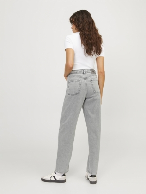 JXLISBON MOM HW NOOS GREY DENIM