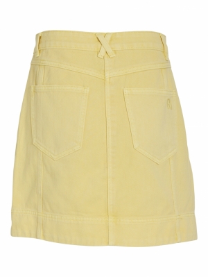 ROUJOLIE HW SHORT DENIM SKIRT PINEAPPLE SLICE