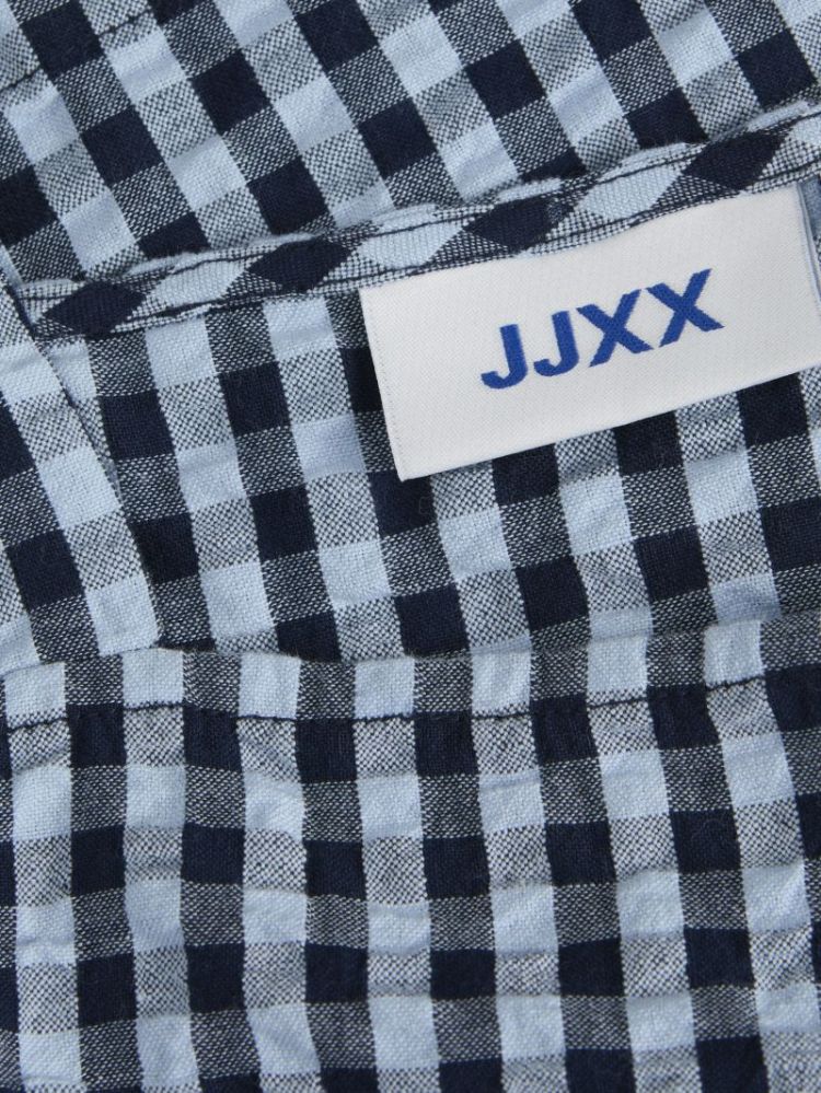 JXPETRA SEERSUCKER SL TOP SKYWAY CHECKS