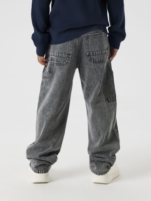 NKMRYAN STRAIGHT JEANS NOOS MEDIUM GREY MEL