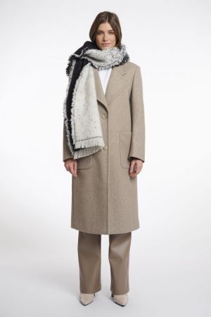 2-TONE SCARF BLACK MIX