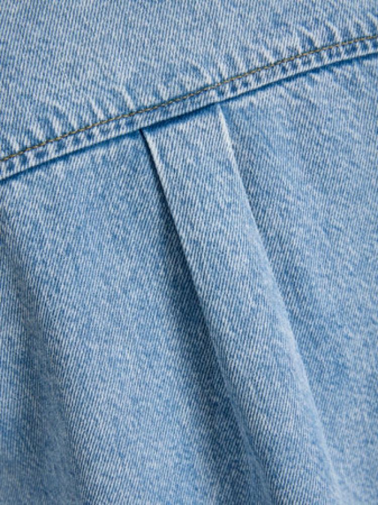 JXAMARA SILLE SS SHORT DRESS D Light Blue Deni