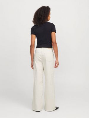 JXTOKYO WIDE HW JEANS C6171 DN white dENIM