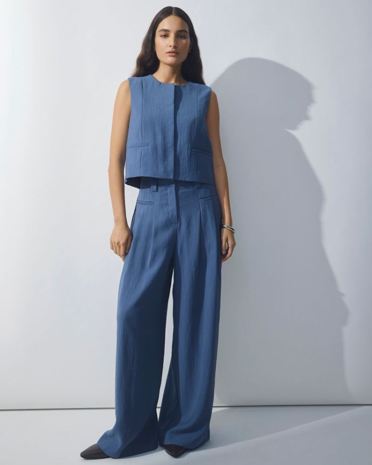MSCHFrode Waistcoat Vintage Indigo
