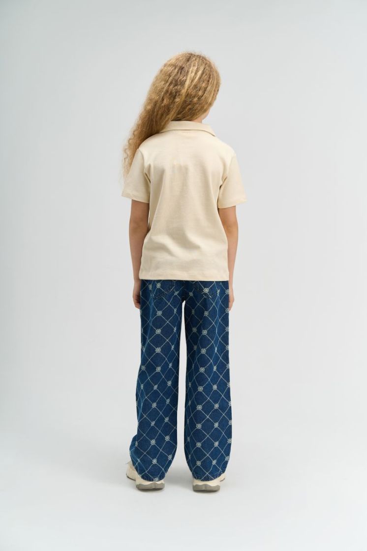TNStine Wide Jeans Medium Blue Den