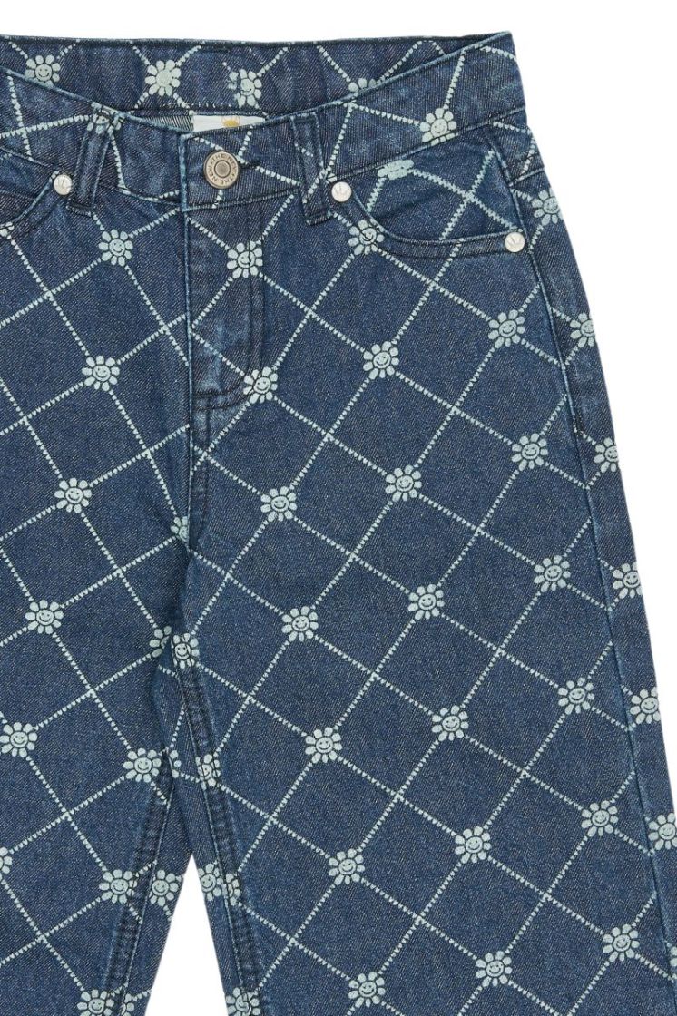 TNStine Wide Jeans Medium Blue Den