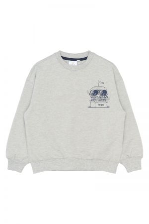 TNStevie Sweatshirt Light Grey Mela