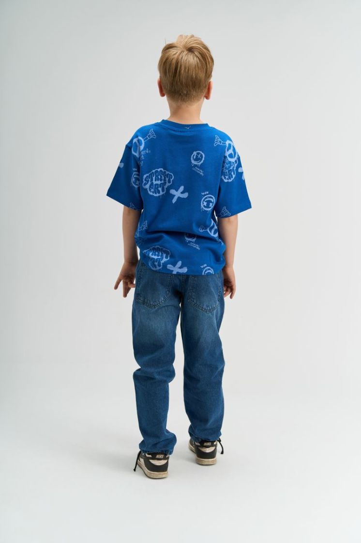TNSpencer OS S_S Tee True Blue AOP