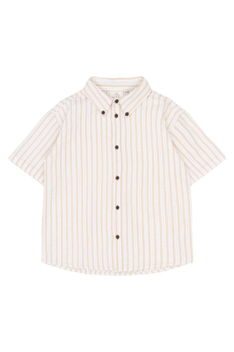 TNSmith S_S Shirt Humus Striped