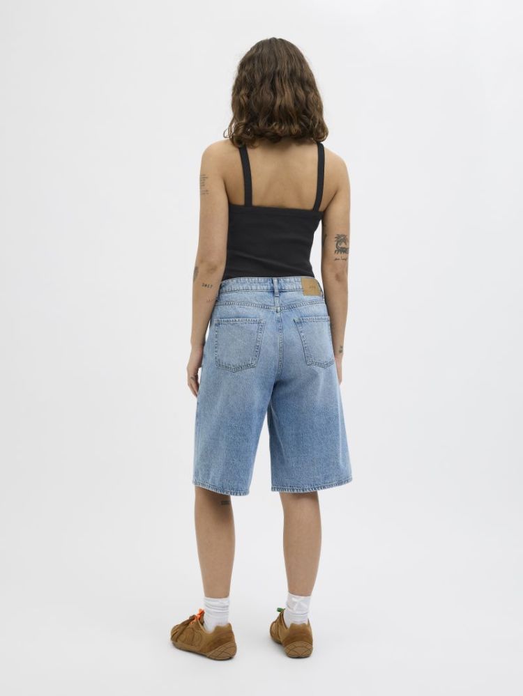 JXFIFI STR SL RIB TOP BLACK