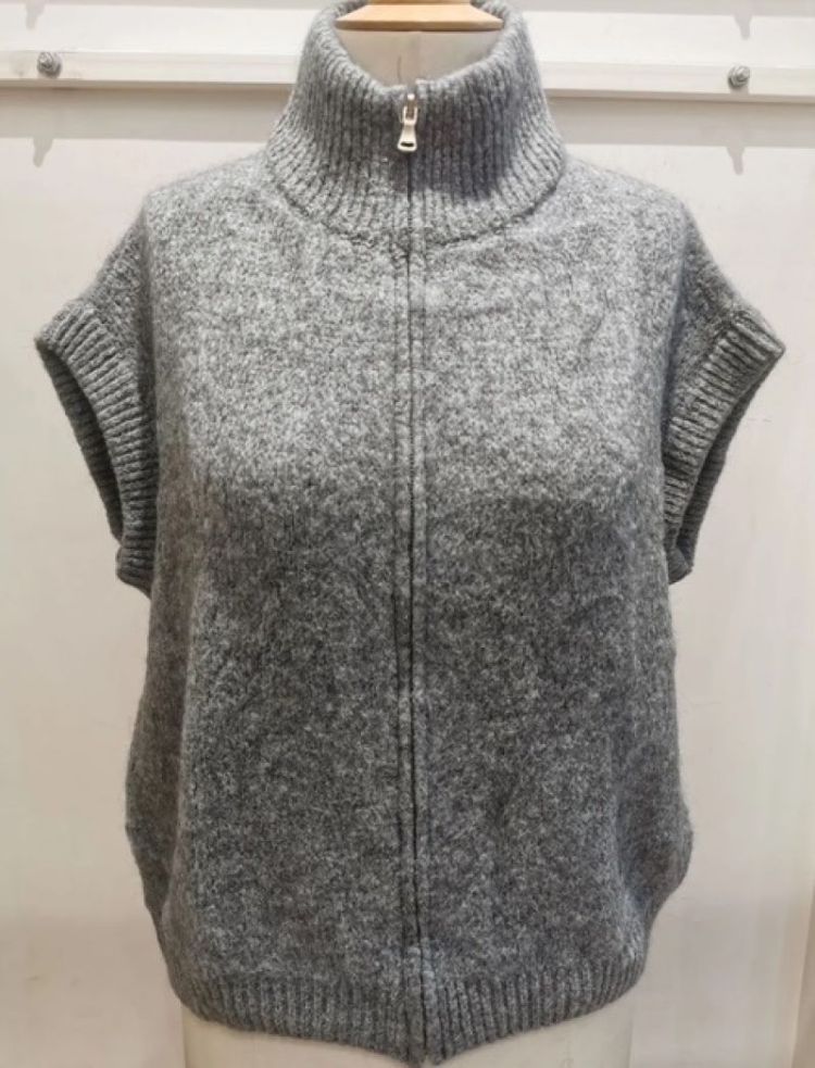 GILET  GRIS