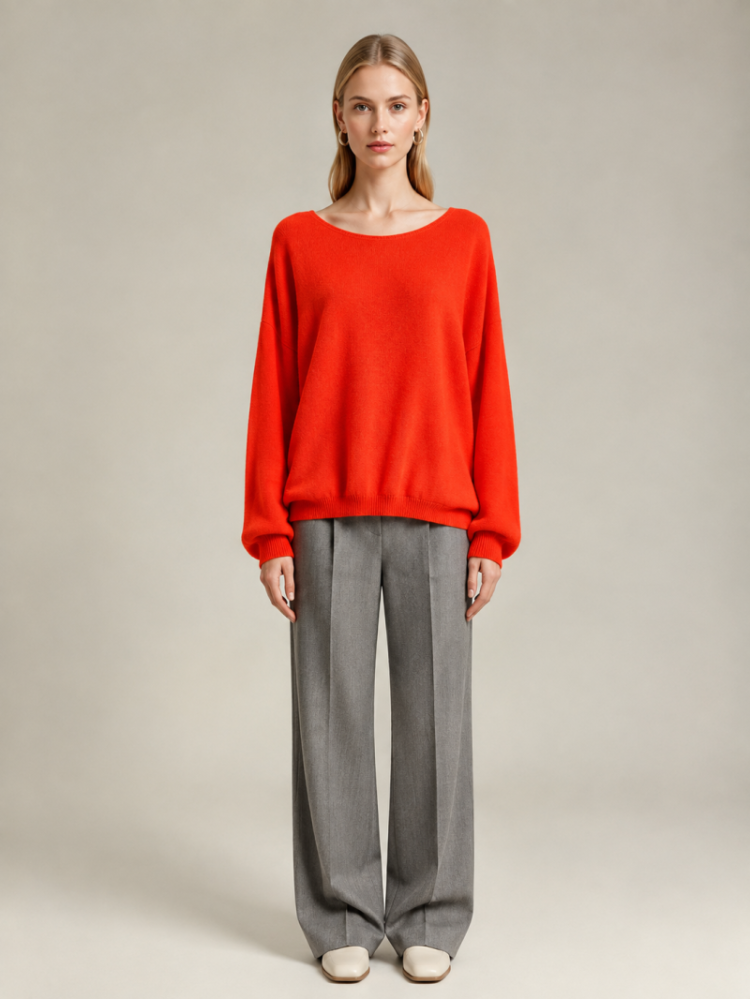 RONDE HALS RED