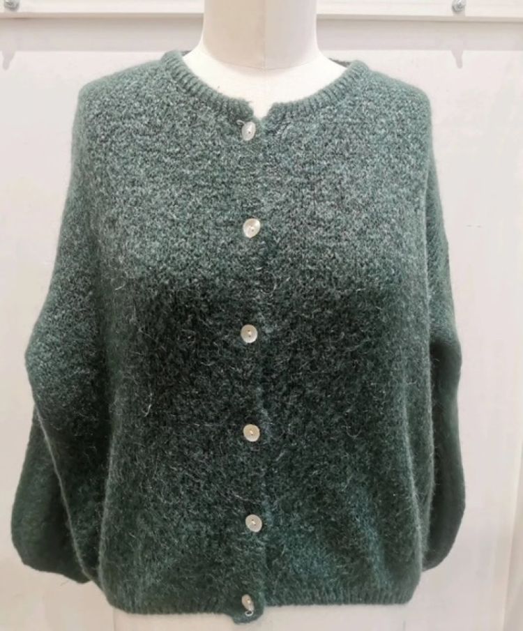 GILET VERT SAPIN