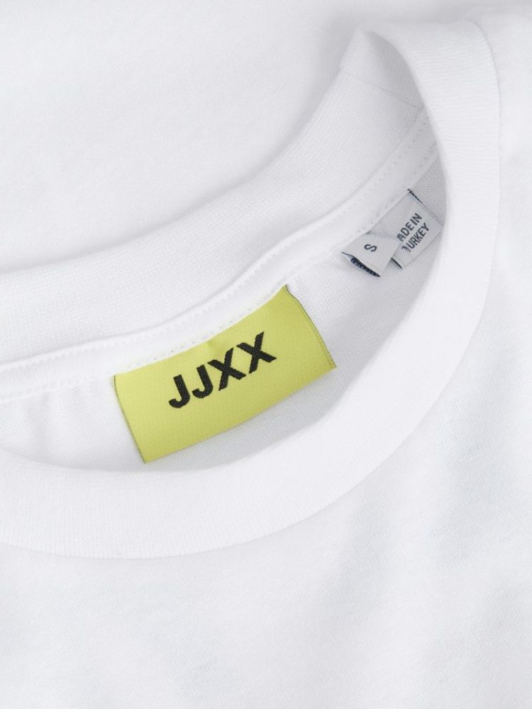 JXMILLOW LOOSE SS TEE BR WHITE:SHELL