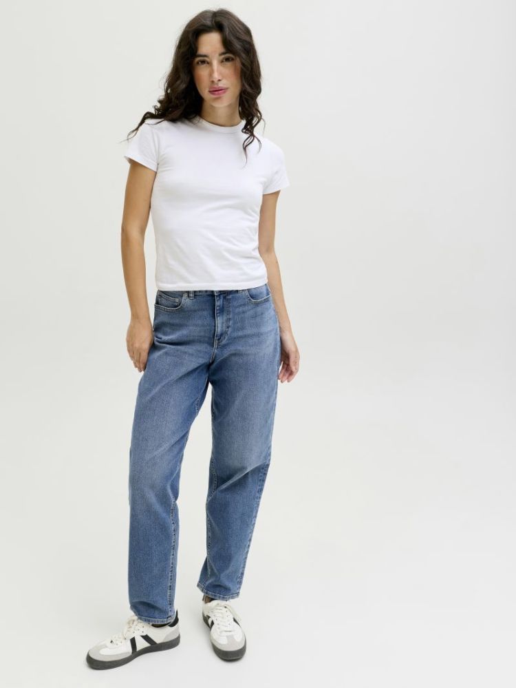 JXLISBON MOM HW C397 DNM NOOS BLUE DENIM