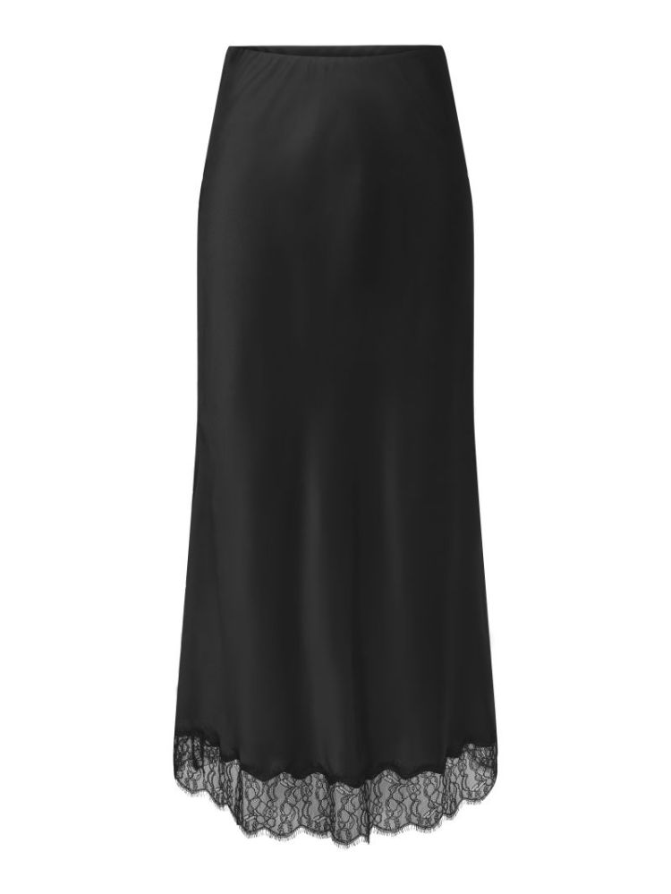 JDYCALLY MW MIDI SKIRT BLACK