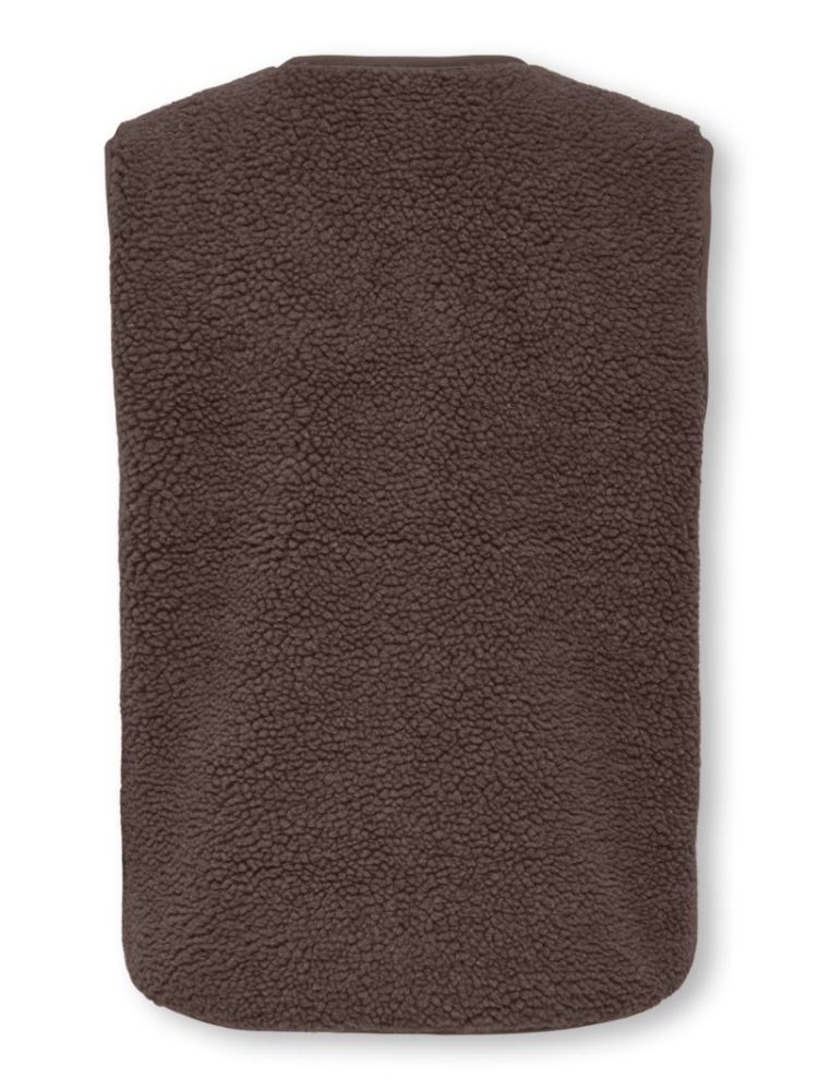 KOGBABY LIFE TEDDY VEST CHOCOLATE BROWN