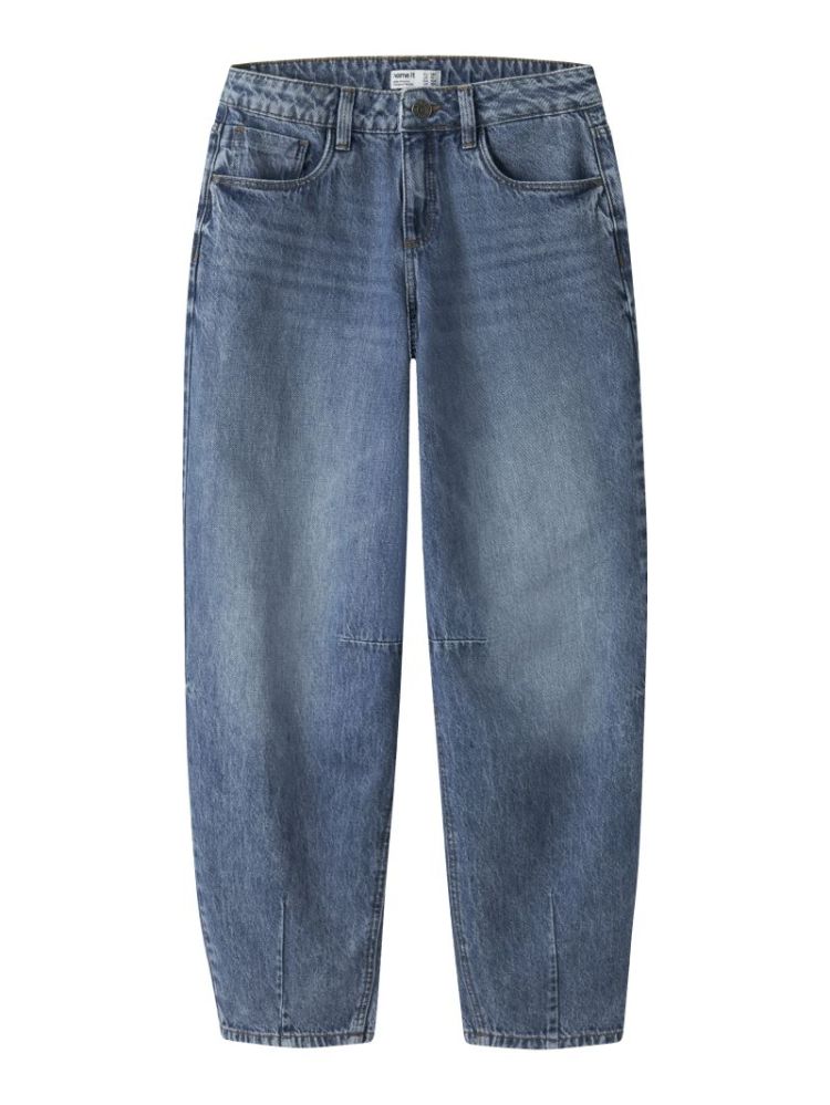NKFBARREL JEANS NOOS MEDIUM BLUE DEN