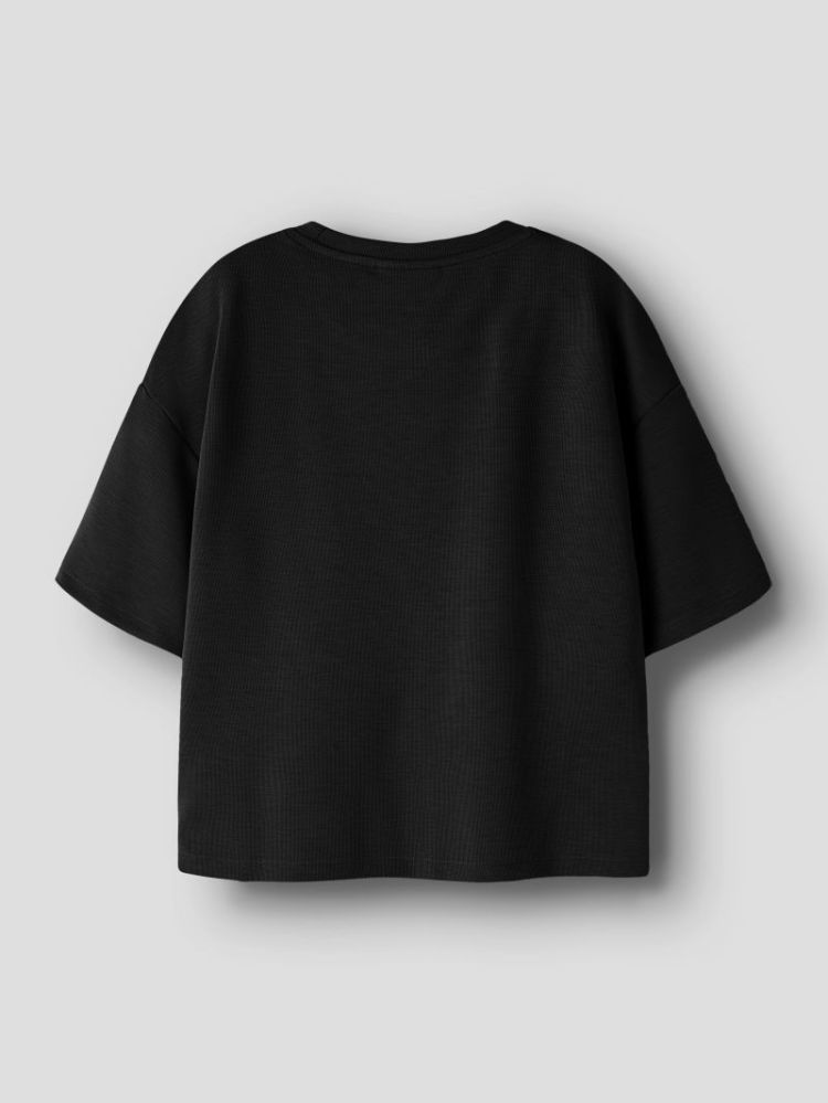 NKFLIVIA SS RLX SH TOP BLACK