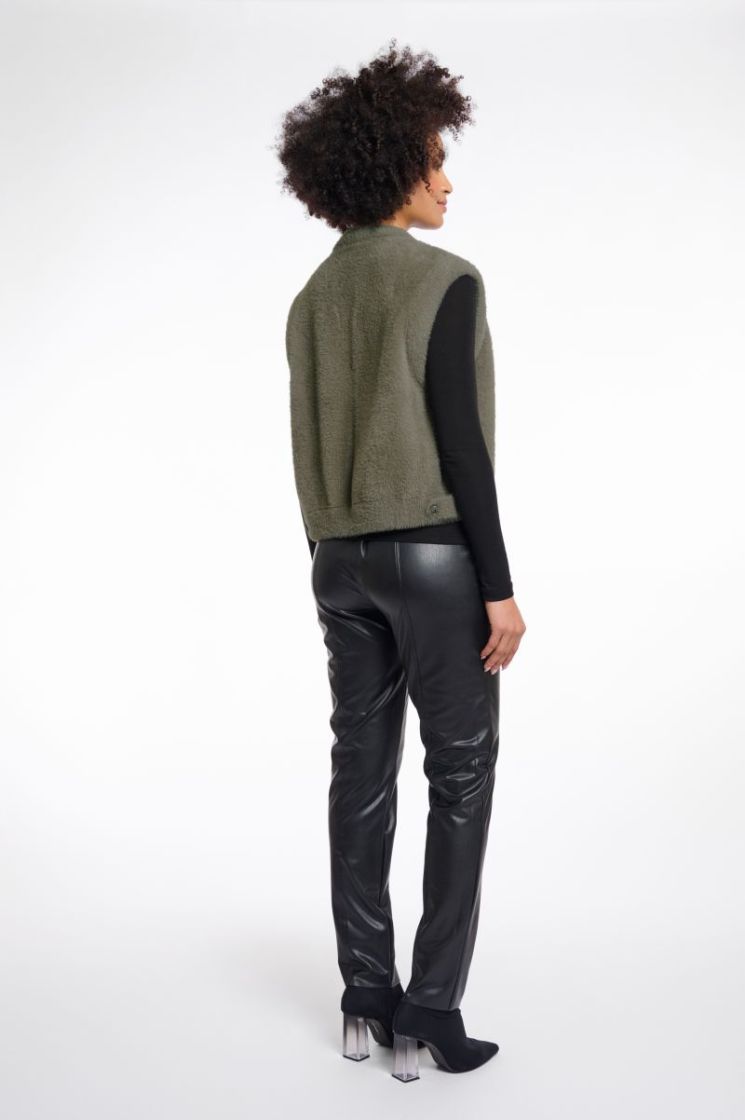 SHORT WAISTCOAT GREEN ASH