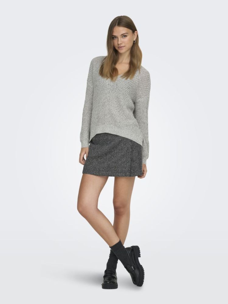 JDYTAYLOR MW PLEAT MINI NOOS BLACK DARK GREY
