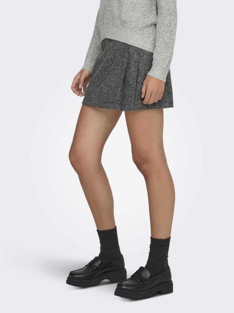 JDYTAYLOR MW PLEAT MINI NOOS BLACK DARK GREY
