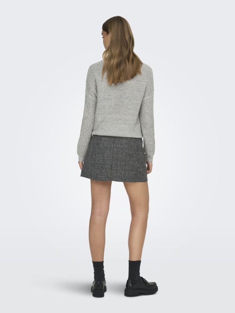 JDYTAYLOR MW PLEAT MINI NOOS BLACK DARK GREY