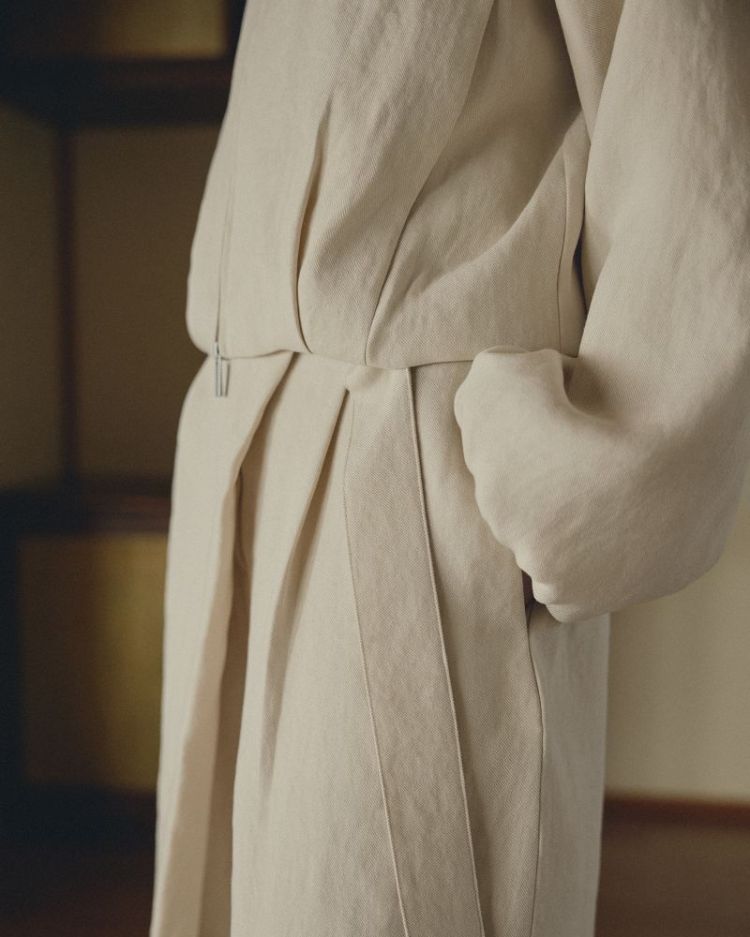 MSCHZEIN ESTERIANE HW PANTS Bleached Sand b