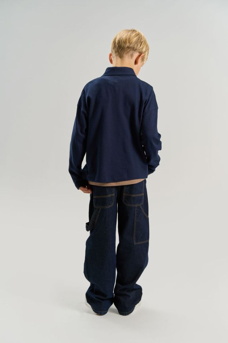 TNVictor OS L_S Cardigan Navy Blazer