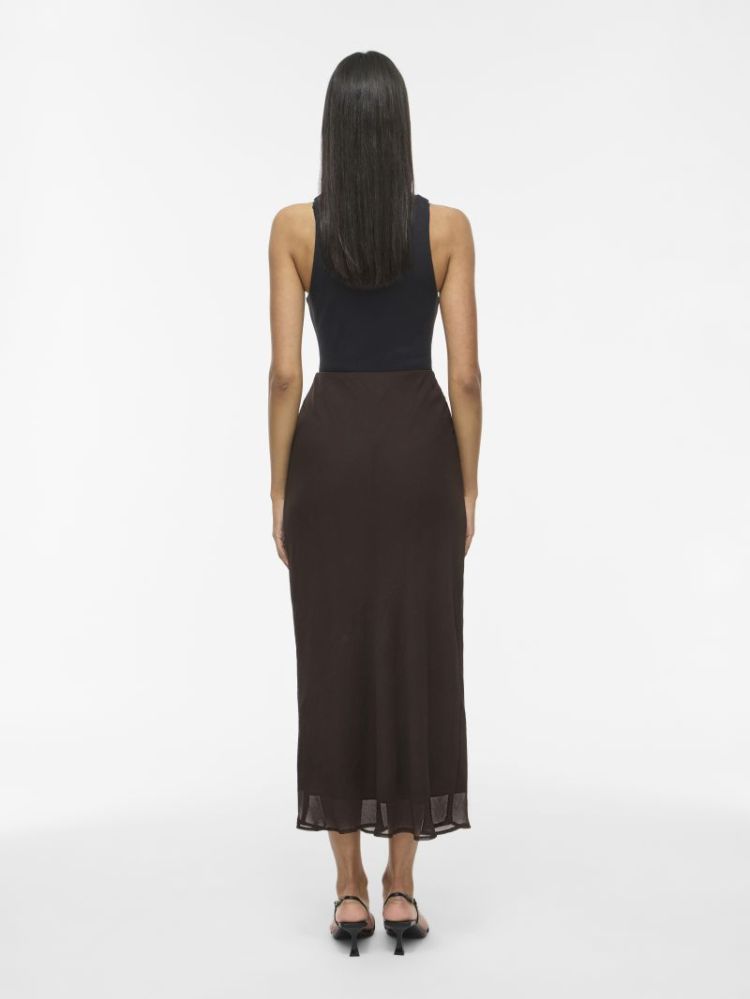 VIFALIA HW ANKLE SKIRT NOOS COFFEE BEAN