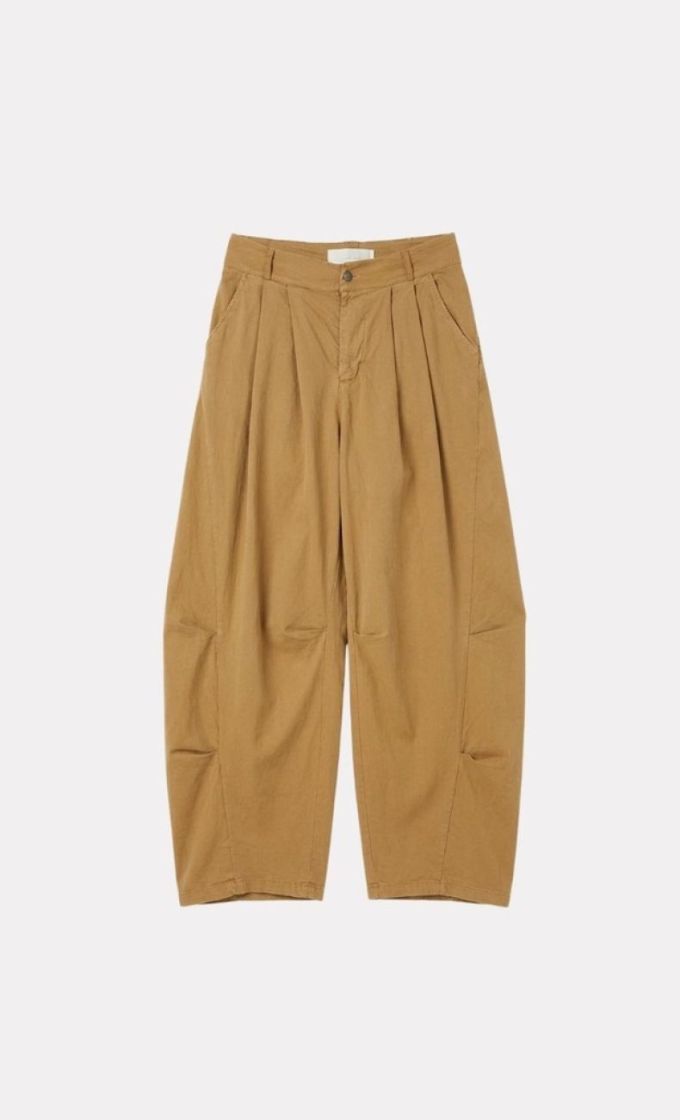 Barrel-fit trousers crafted fr camellochiaro