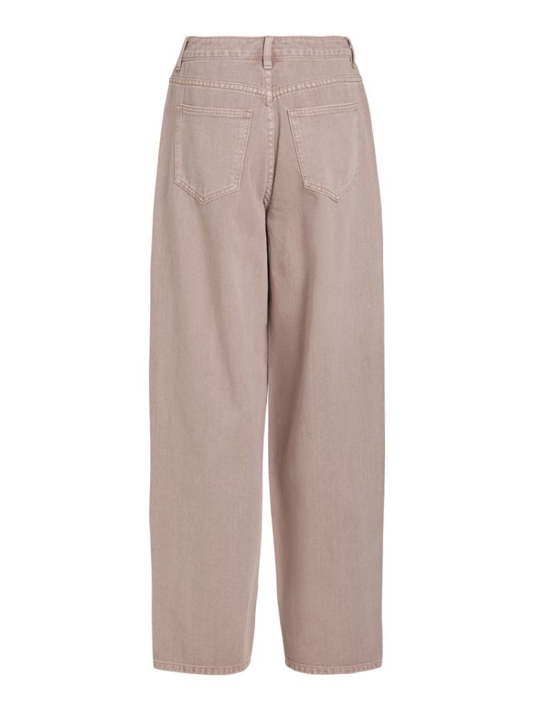 VIJINA RW BARREL JEANS FAWN