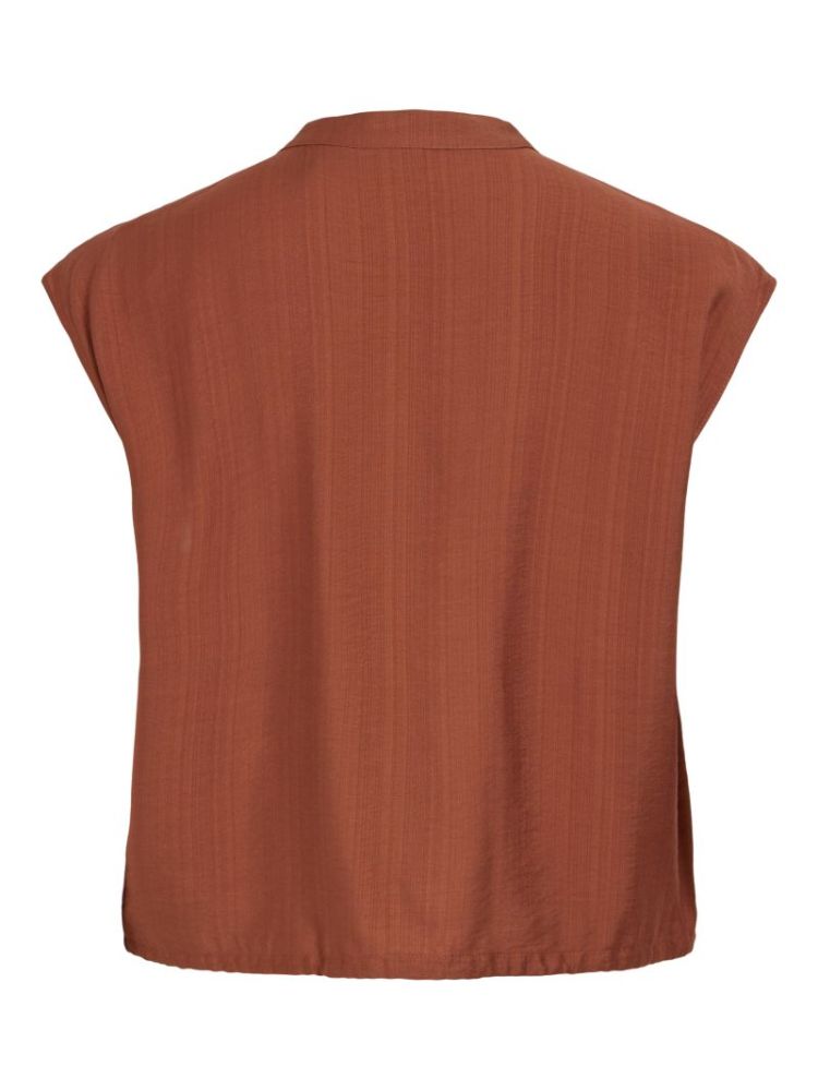VIJOBBA O-NECK SL VEST ARABIAN SPICE