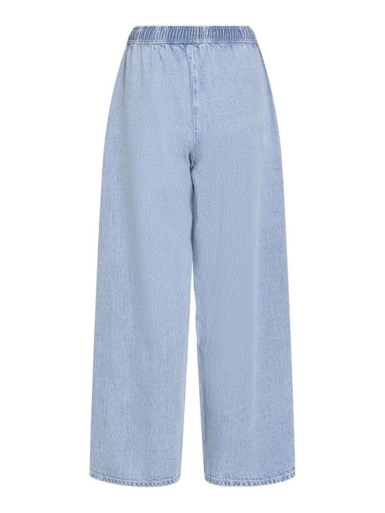 VIPAL RW WIDE STRING DENIM PAN LIGHT BKUE DENI