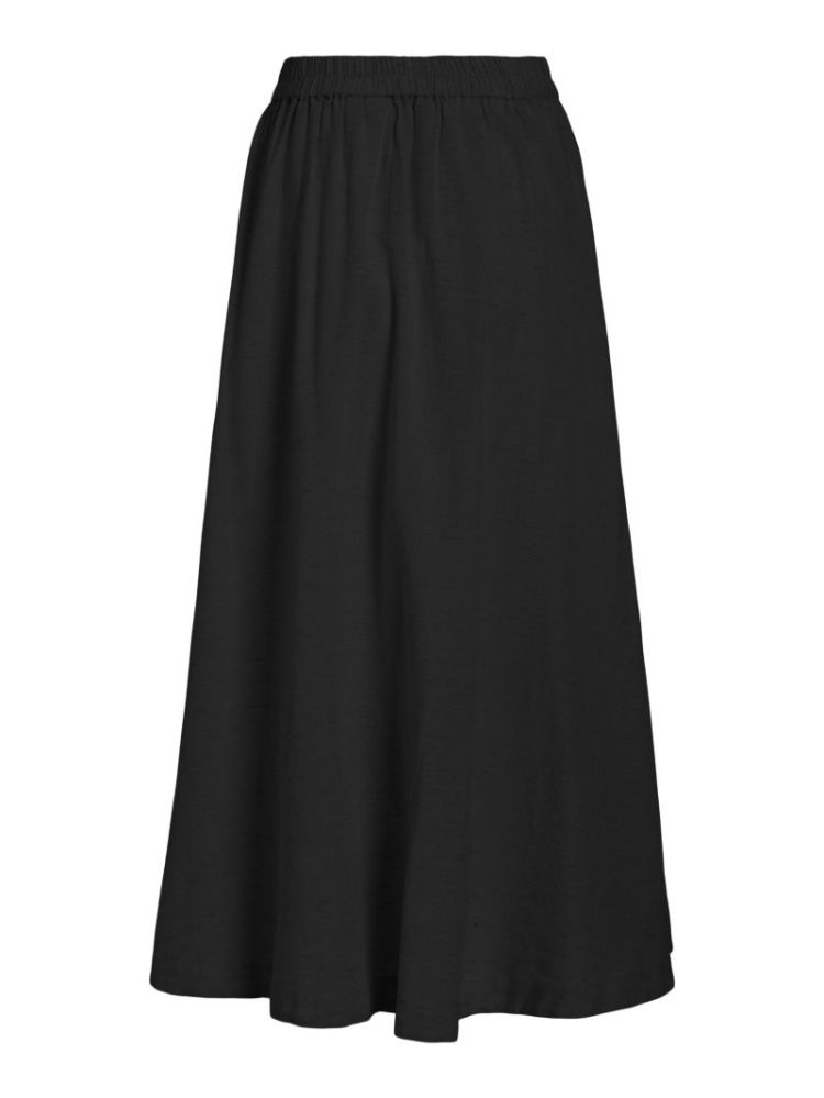 VIPRISILLA HW ANKLE SKIRT BLACK BEAUTY  