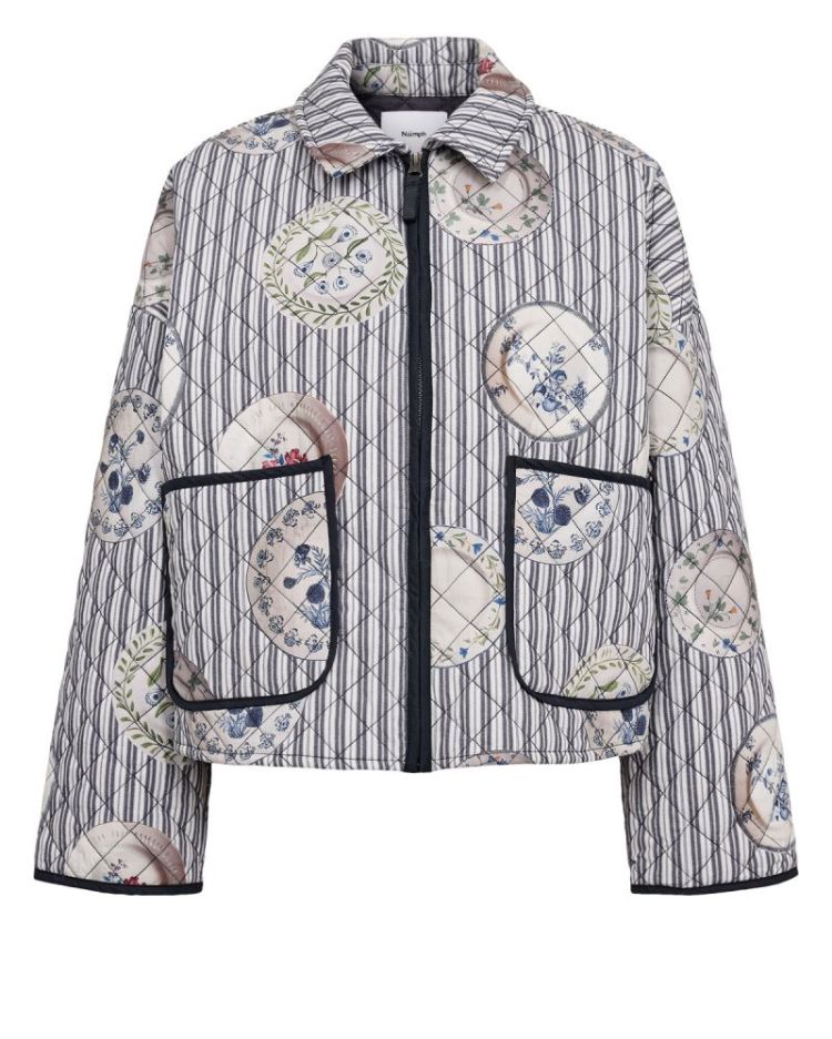 NUABBY QUILT JACKET PRISTINE