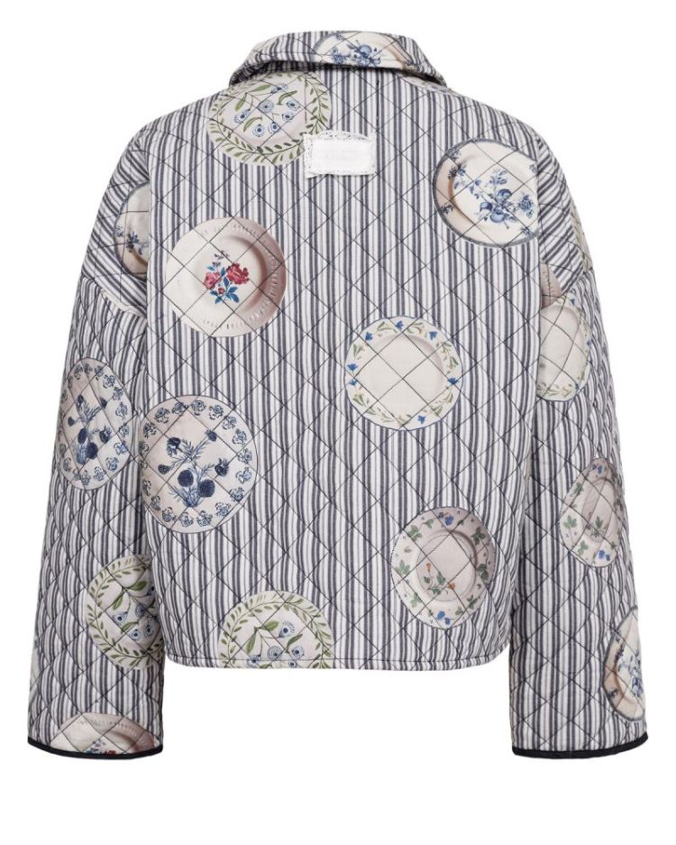 NUABBY QUILT JACKET PRISTINE