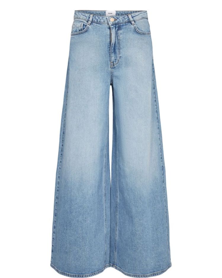 NUVENICE HR EXTRA WIDE JEANS MEDIUM BLUE DEN