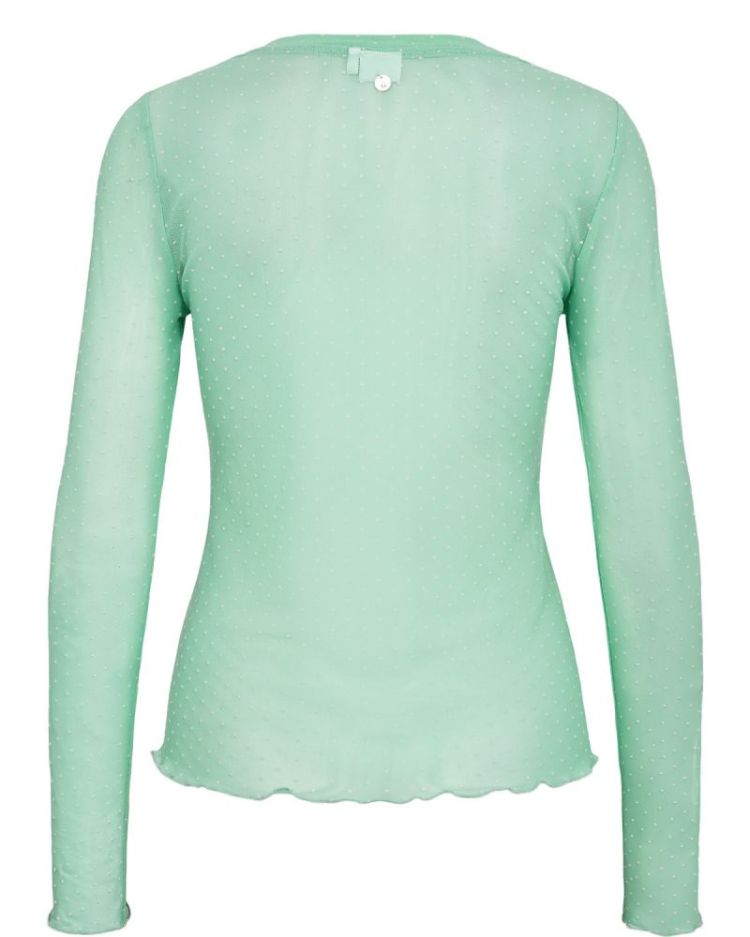 NUJINNIE MESH BLOUSE SPRING BUD